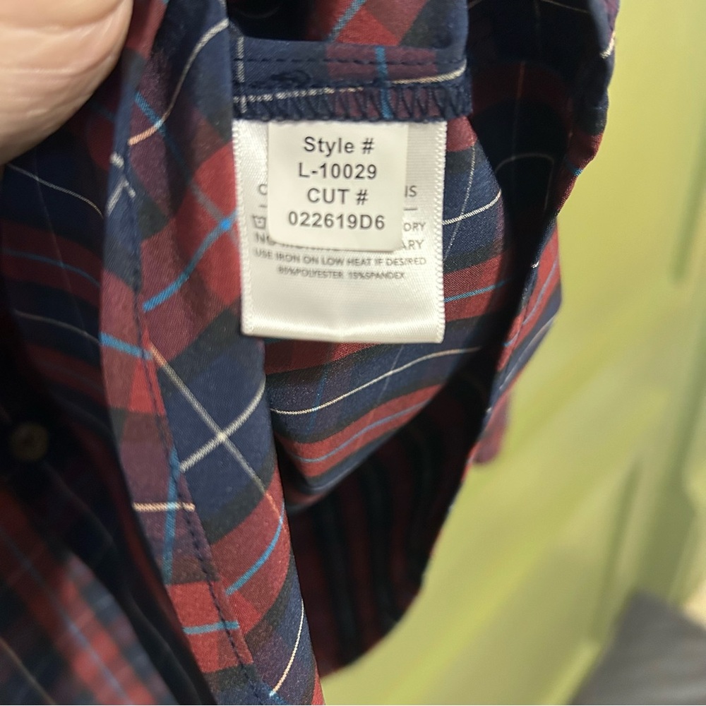 Mizzen+Main Leeward No Tuck Dress Shirt XL - Picture 8 of 9